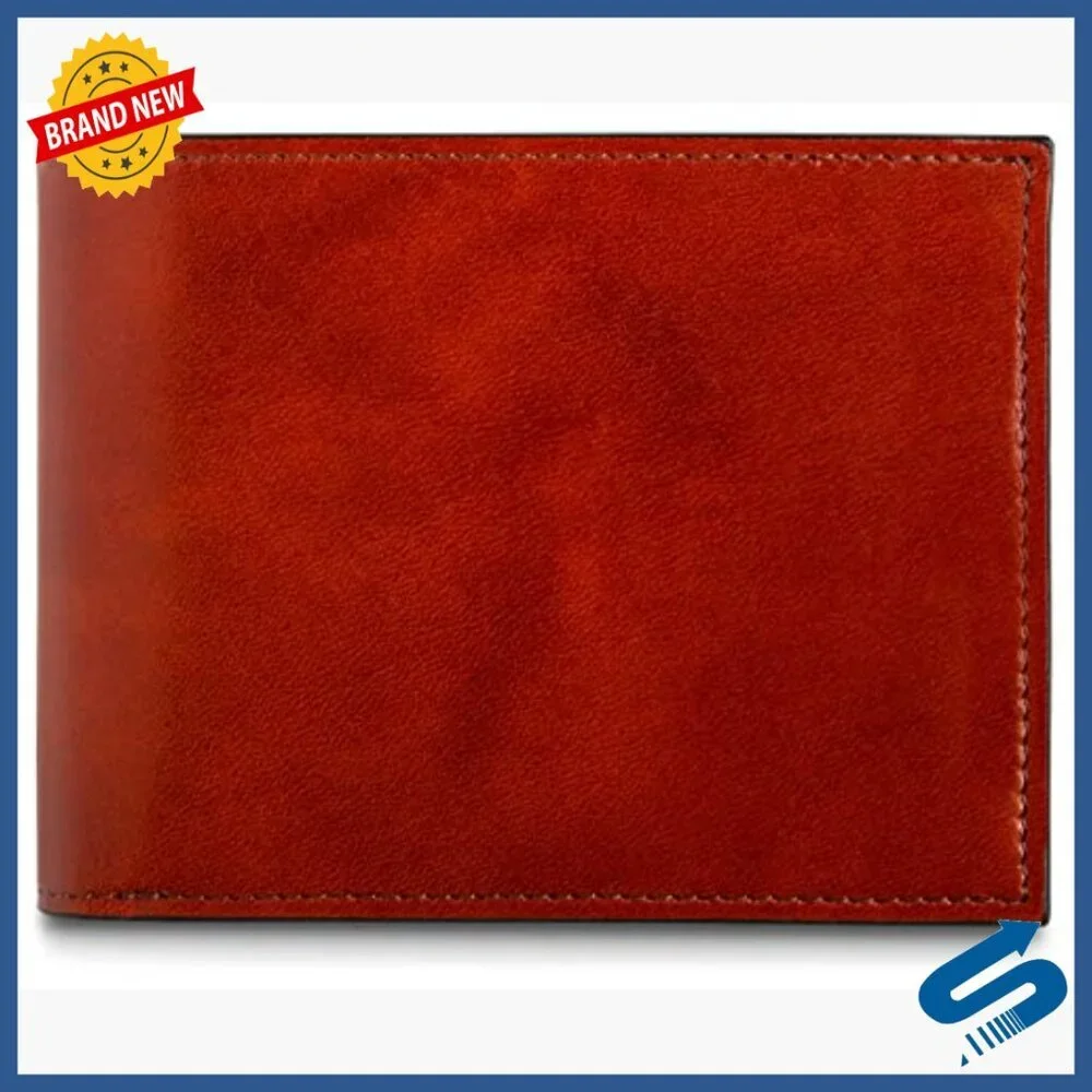 Men's RFID Blocking Leather Executive Wallet with ID Window